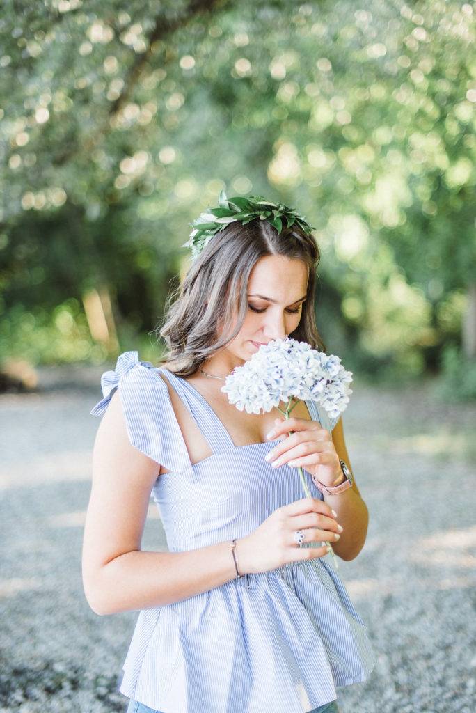 Bachelorette party flowers Fleurs à un enterrement de vie de jeune fille
