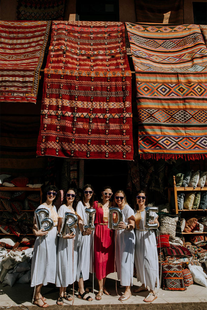 Bachelorette Party in Marrakech Enterrement de jeune fille à Marrakech EVJF