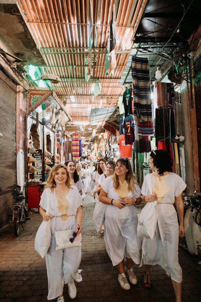 Bachelorette Party in Marrakech Enterrement de jeune fille à Marrakech EVJF