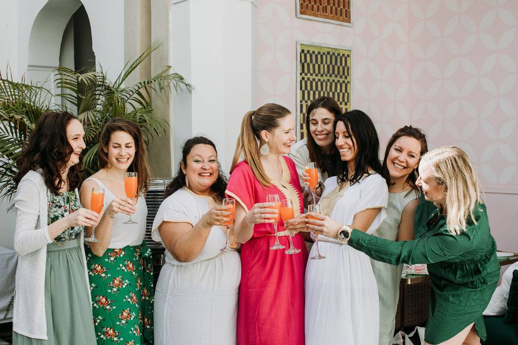 Bachelorette Party in Marrakech Enterrement de jeune fille à Marrakech EVJF