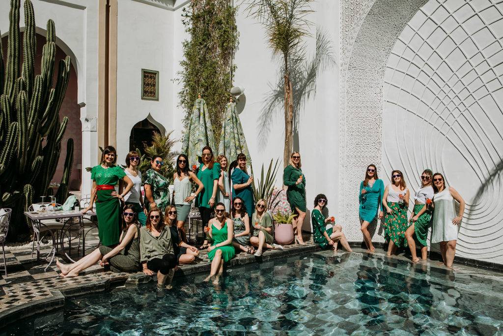 Bachelorette Party in Marrakech Enterrement de jeune fille à Marrakech EVJF