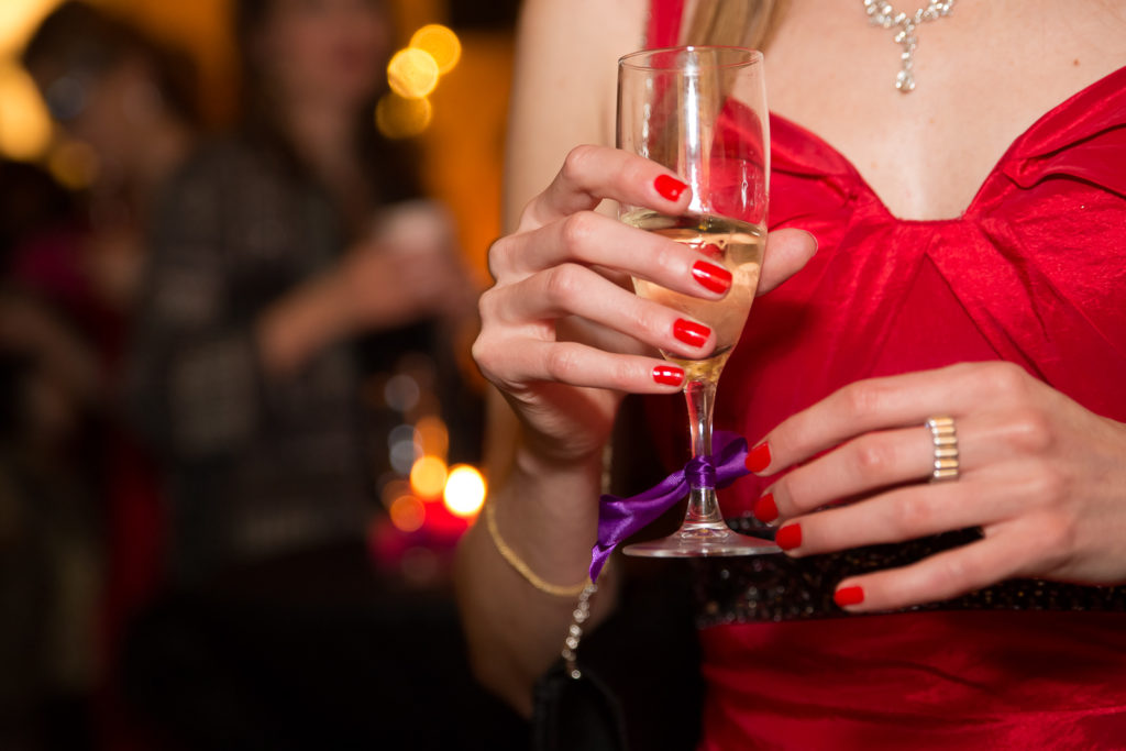 Bal Masqué Masquerade party champagne