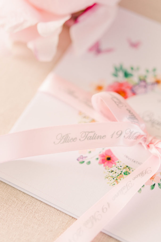 Baptism invitation Christening faire-part Baptême