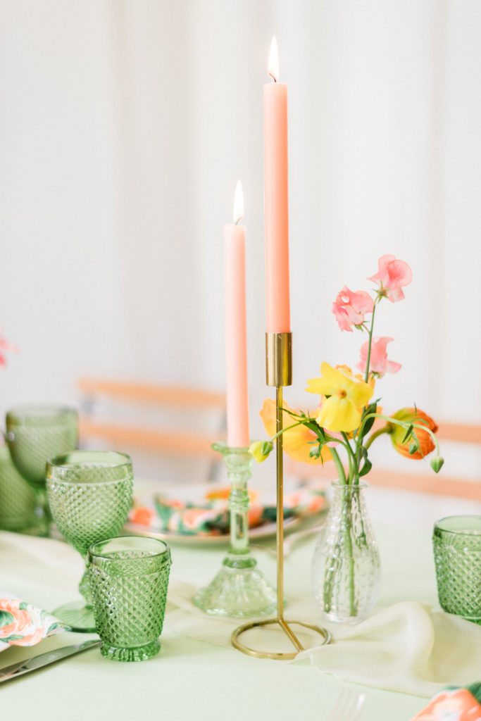 Tabel decor detail Birthday party Détail décoration de table fête d'anniversaire