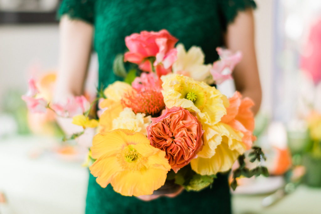 Birthday party flower bouquet bouquet de fleurs fête d'anniversaire