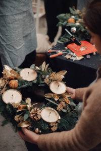 atelier couronnes de noel genève