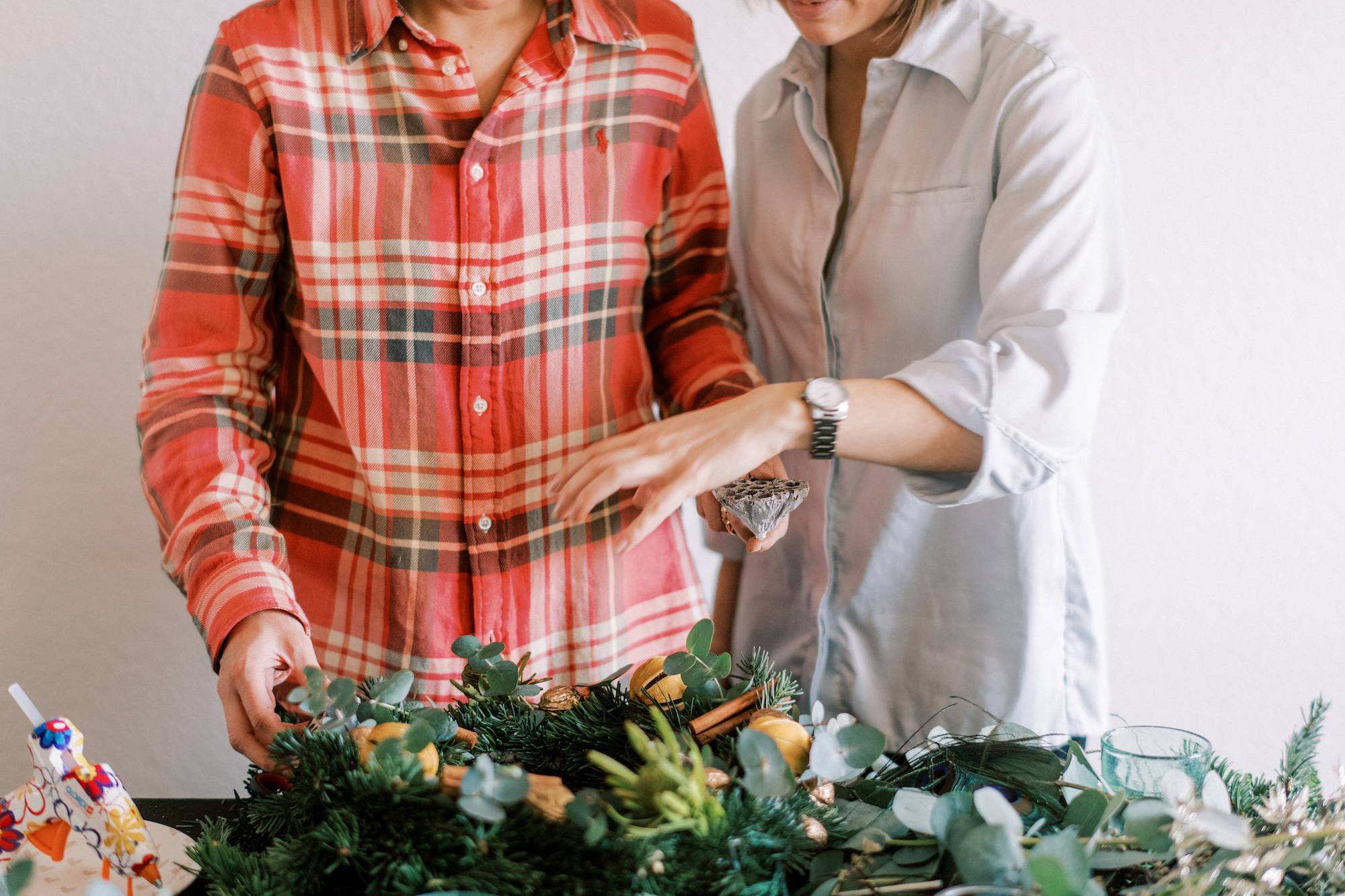 Christmas Wreath and Calligraphy Workshop