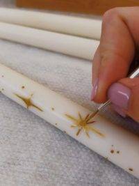 Paint Christmas Candles Workshop